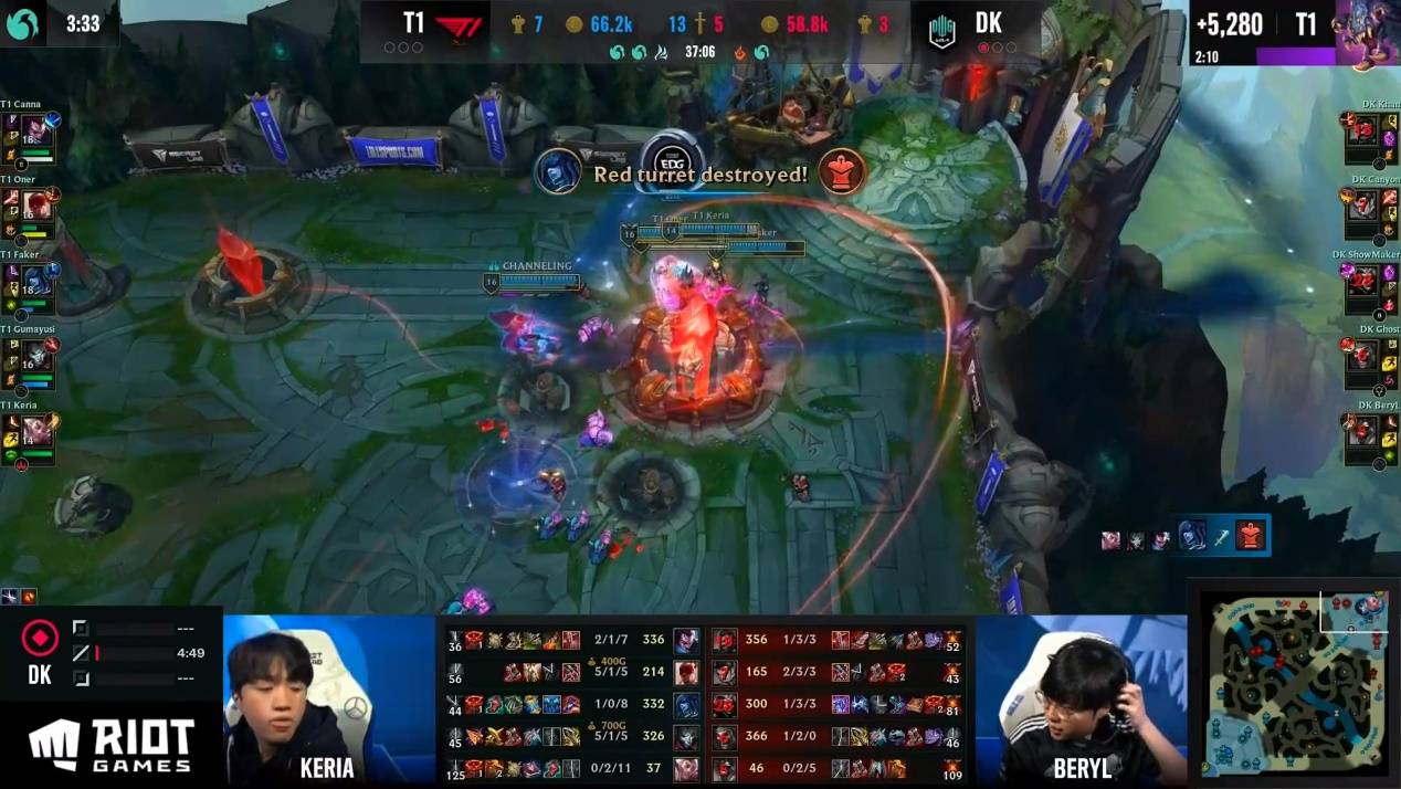 EDG翻盘TL,Oner开启传奇时刻小组赛3:1(釜山) EDG翻盘TL,Oner开启传奇时刻小组赛3:1(釜山)