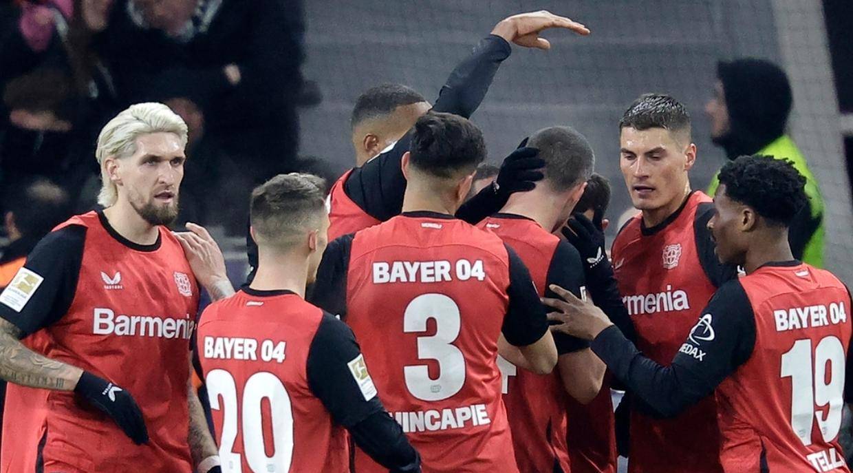 勒沃库森大胜晋级，豪取三分的简单介绍